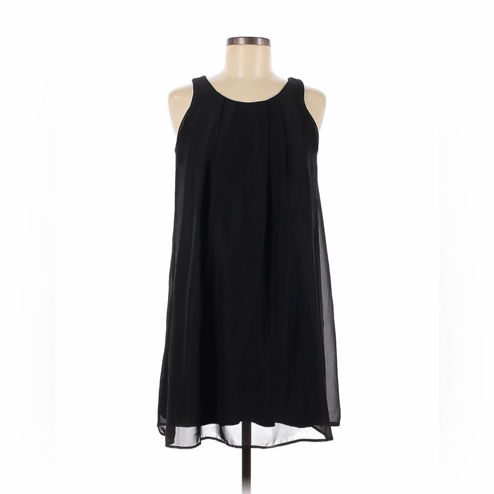 ANTHRO UN DEUX TROIS BLACK MINI DRESS Sz S
